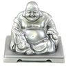 Amherst Pewter 9314 The Laughing Buddha Pewter Figurine - 2 1/2" x 2 1/4"